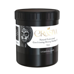 Crasiva gel de control de bordes, fijación extrema y brillo duradero.