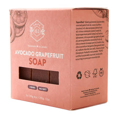 Crate 61 Organics fórmula manteca de karité para hidratación suave.