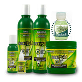 Crece Pelo BOE 5-pack with tote bag for organized daily hair care.