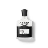 Creed Aventus bottle front view highlighting premium luxury design for everyday use.