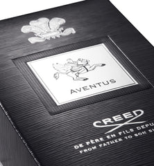 Creed Aventus spray action demonstrates targeted application on pulse points.