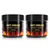 Crema Caliente para Sudor 2Pack, bote de aplicación, calor suave para entrenar con comodidad.