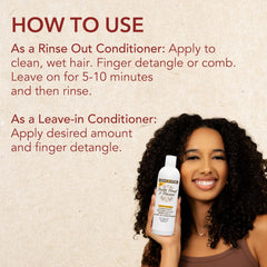 Creme of Nature lather action on curls, creamy texture.