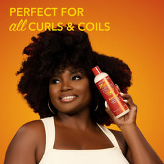 After shampoo use with Creme of Nature Intensive Conditioning Treatment for conditioning guide