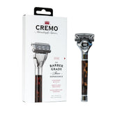 Cremo Astonishingly Superior Razor Kit front view for precise grooming