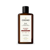 Cremo Bourbon y Oak 2 en 1 en botella para cabello limpio y suave