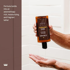 Cremo Jabón Cuerpo Hombre Vanilla proteccion-humedad para piel suave.