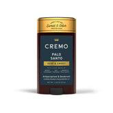 Cremo Palo Santo desodorante: aplicación suave para uso diario cómodo.