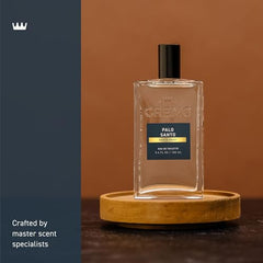 Cremo Palo Santo Cologne base notes with aromatic Palo Santo yield a warm finish.