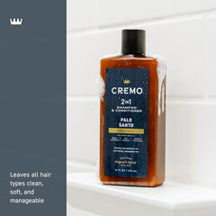 Cremo Palo Santo: espuma rica que limpia sin resecar y deja sensación suave.