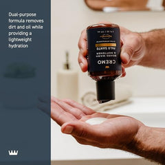Fragrance close-up showcases premium notes for a refined beard scent.