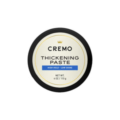 Pasta engrosante Cremo para cabello muestra textura para más cuerpo