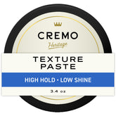 Cremo Pasta Textura en manos, lista para aplicar volumen.