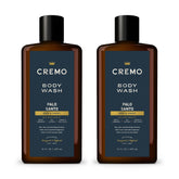 Cremo Palo Santo Reserve: botella visible, aroma envolvente para duchas diarias.