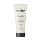 Cremo Sage & Citrus shave cream bottle for a smooth, glide-rich shave
