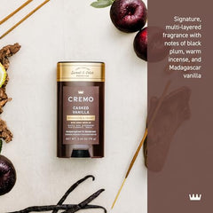 Aplicación suave de Cremo Casked Vanilla sin tirar