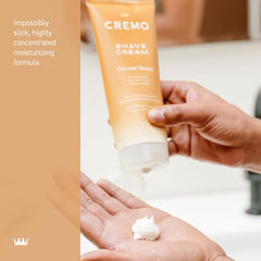 Cremo formula with aloe calendula papaya for nourished skin during shave