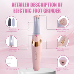 CRFH two-head replacement detail shows different rollers for varying skin coarseness.