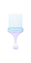 Cricket Friction Free Pick Comb adds volume and reduces static for shine.
