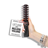 Cricket Static Free Volumizer Brush lifts hair for instant volume during blow-drying.