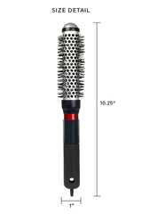 CRICKET Technique 310 1” thermal brush anti-static bristles boost shine and frizz control.