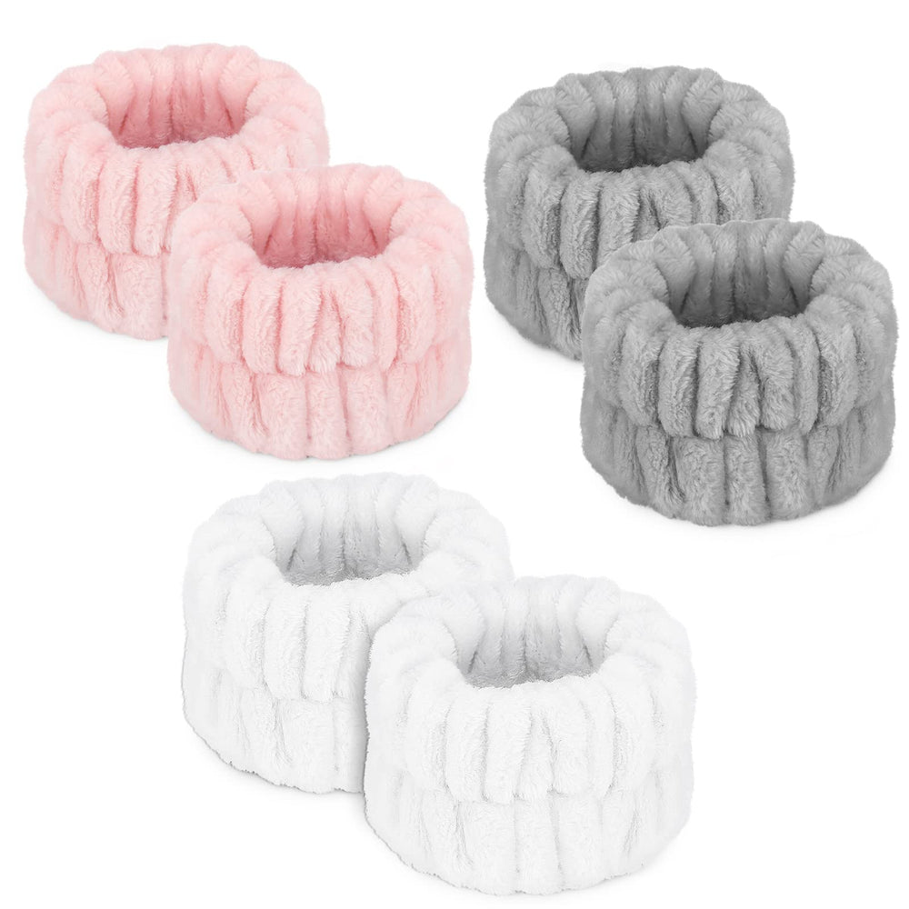 Pulseras Crosize de lavado facial en microfibra con alta absorción para evitar salpicaduras
