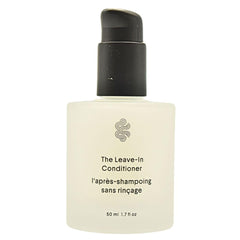 Crown Affair The Mini Leave-In Cream on wet hair for lightweight moisture and frizz control.