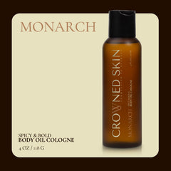 Cap close-up on Crowned Skin Monarch bottle's premium finish.