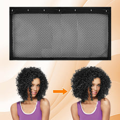 CRUIFU Lock Curly Hair Stretcher with rolled ends adapts to varying lengths.