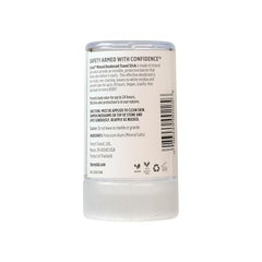 Crystal Essence crystal-deodorant-stick-packaging clean-label design signals purity and simplicity