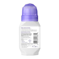 Crystal Essence roll-on application demonstrates quick-drying, invisible protection against odor