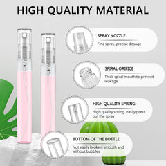 Csdtylh fine mist atomizer bottles deliver smooth spray.