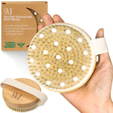 CSM large round body brush for exfoliation and circulation