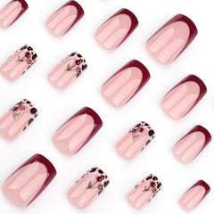 CTTHNBD quick-apply nails with simple steps for DIY nails.
