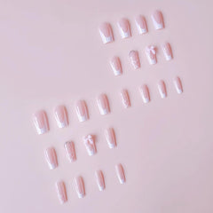 CTTHNBD coffin nails close-up highlighting durable acrylic material.
