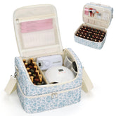 CUBETASTIC Nail Polish Organizer front view shows portable, organized polish storage