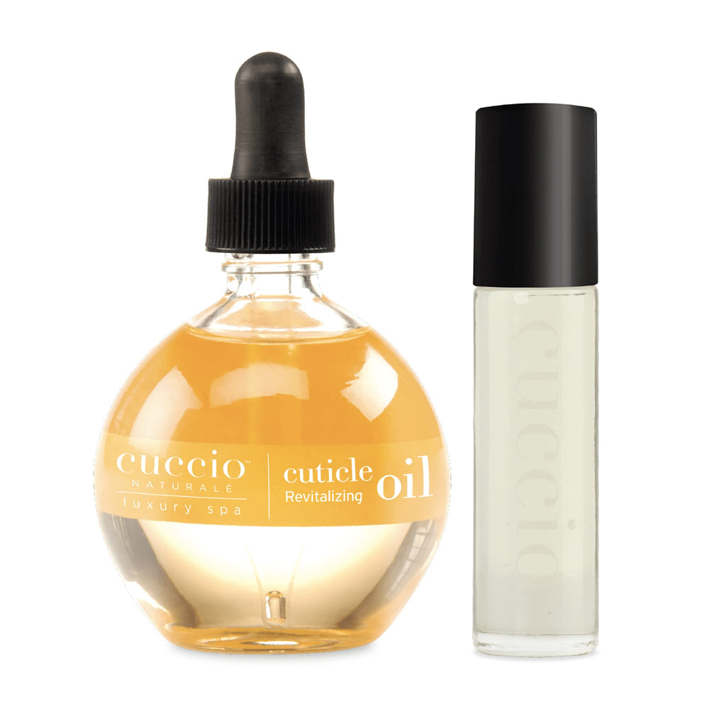 Cuccio Naturale Aceite de Cutícula: botella con rodillo para hidratación rápida