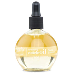 Cuccio Naturale Aceite para cutículas de almendra dulce en botella, hidratación ligera