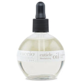 Cuccio Naturale aceite para cutículas sin fragancia en botella elegante para uso diario.