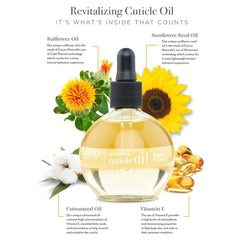 Aplicación suave para cutículas, masaje diario con Cuccio Naturale