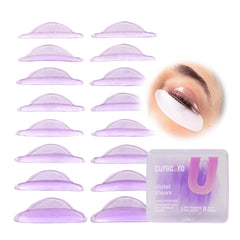 Curacoro lash lift rods set with 16 pieces across 8 sizes for versatile curling