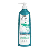 Curel Hydra Therapy en la ducha, botella lista para uso diario.