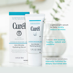 Curel Suero de absorción rápida, hidratación en zonas clave.