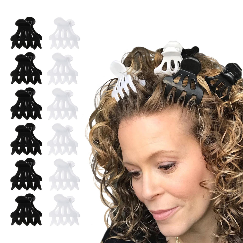 Curl Keeper garras para cabello grueso con dientes anchos, aporta volumen