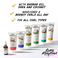 Curl Rhythm: desenreda y controla el frizz para rizos más suaves