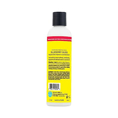 Curls Blueberry Bliss: ingredientes arándano orgánico para suavidad e hidratación.