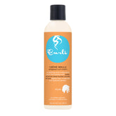 Curls Crème Brule bottle pour for frizz control and curl definition.