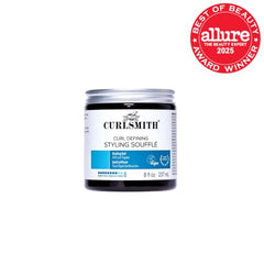 CurlSmith Curl Defining Soufflé jar texture highlighting moisture and curl definition.