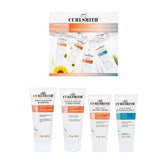 Curlsmith Curl Discovery Kit front packaging shows travel-sized essentials for easy curl routines.