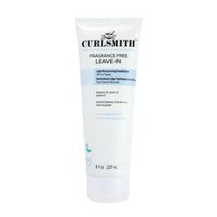 CURLSMITH fragrance-free leave-in bottle offering gentle hydration for frizz-free curls.
